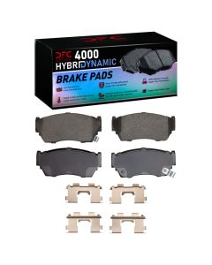 DFC 91-17 Nissan Tsuru (Mexico) Front 4000 HybriDynamic Brake Pads and Hardware Kit - 4000-0510-01