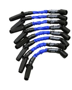 Granatelli 99-23 GM LS2/LS3/LS6/LS7/LS9/LSA Hi-Perf Coil-Near-Plug Wire Conn Kit w/Blue Jacket - 28-1811HTBL