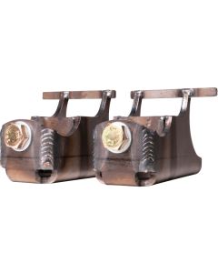 Carli 13-23 Ram 2500/3500 Dominator Lower Shock Mounts Front Weld In - CS-DLSM-14-F