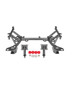 BMR 93-02 4th Gen F-Body K-member Low Mount Turbo LS1 Motor Mounts Pinto Mounts - Black Hammertone - KM349H