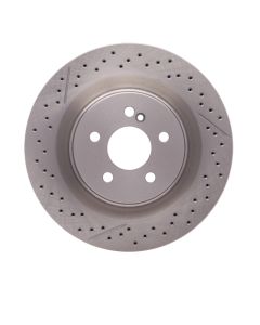 DFC 08-15 Mercedes-Benz C63 AMG Rear Drilled and Slotted Brake Rotor - 630-63092