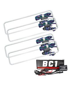 Oracle GMC Suburban 96-99 Dual Halo Kit - ColorSHIFT w/ BC1 Controller - 2284-335