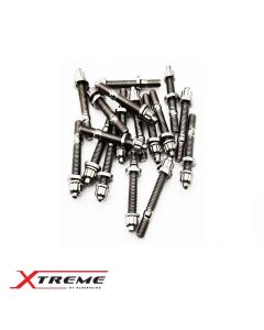 BLOX Racing M8X1.25X65mm SIngle Piece - Titanium - BXFL-00309-SP-TI