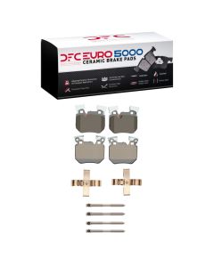 DFC 06-13 BMW 135I Rear Euro 5000 Ceramic Brake Pads and Hardware Kit - 1600-1372-01