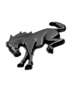 Ford Racing Bronco Rear Emblem - Matte Black - M-1447-BRMB