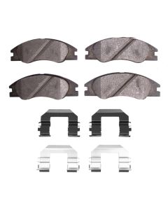DFC 04-09 Kia Spectra5 Front 4000 HybriDynamic Brake Pads and Hardware Kit - 4000-1074-01