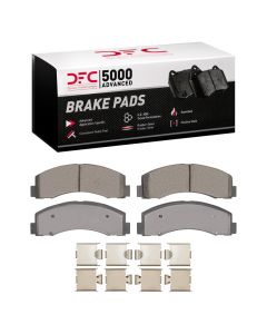 DFC 10-21 Ford F-150 RWD Front 5000 Advanced Ceramic Brake Pads and Hardware Kit - 1551-2087-01
