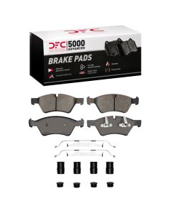 DFC 05-12 Mercedes-Benz R320 Front 5000 Advanced Low Metallic Brake Pads and Hardware Kit - 1551-1123-01