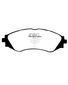 EBC 03-11 Chevrolet Aveo 1.6 Greenstuff Front Brake Pads - DP21209