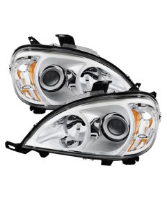 xTune Mercedes Benz W163 Ml-Class 98-01 Projector Headlights Chrome PRO-JH-MBW16398-C - 9028205