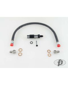 Forced Performance Mitsubishi Evo X Oil Supply Line w/Inline Filter Journal Bearing - 3055070