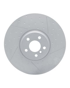 DFC 20-25 BMW M340iX Right Front Hi-Carbon Alloy Geomet Coated Rotor - Dimpled and Slotted - 940-31131D