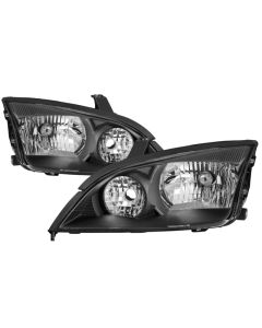 xTune Ford Focus 05-07 OEM Style Headlights - Black HD-JH-FFOC05-BK - 9037313