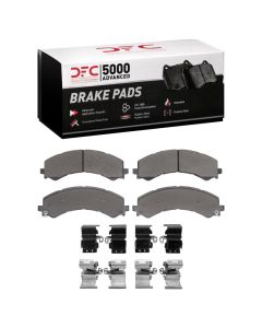 DFC 21-25 Chevrolet Express 3500 Rear 5000 Advanced Semi Metallic Brake Pads and Hardware Kit - 1551-2405-01