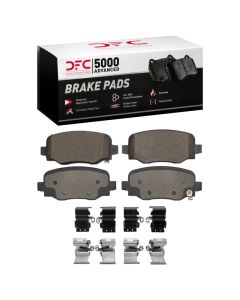 DFC 15-25 Alfa Romeo TONALE Rear 5000 Advanced Ceramic Brake Pads and Hardware Kit - 1551-1809-01