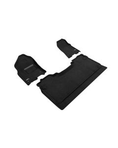 3D Maxpider 19-22 Dodge Ram 1500 Crew Cab w Bucket Front Row Elegant 1st 2nd Row - Set (Black) - L1DG02804709