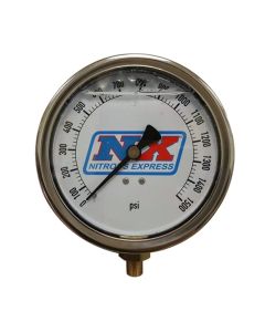 Nitrous Express Nitrous Pressure Gauge 4in-High Accuracy - 15540