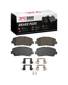 DFC 14-22 Chrysler 200 Front 5000 Advanced Ceramic Brake Pads and Hardware Kit - 1551-1640-12