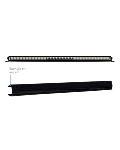 Borne Off-Road Light Bar Cover Single Row 30in Black - BNLT-COV-SS30BK