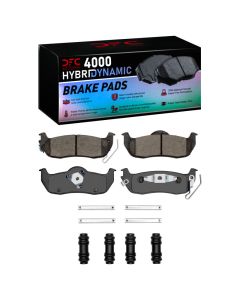 DFC 04-15 Infiniti QX56 Rear 4000 HybriDynamic Brake Pads and Hardware Kit - 4000-1041-01