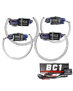 Oracle 15-21 Dodge Challenger LED Waterproof Halo Kit - ColorSHIFT - BC1 - 3990-335