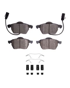 DFC 98-08 Audi A6 (USA/Canada) Front Euro 5000 Ceramic Brake Pads and Hardware Kit - 1600-0840-01