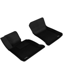 3D MAXpider 2012-2015 BMW X1 E84 Kagu 1st Row Floormat - Black - L1BM04511509