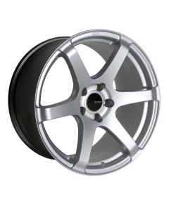 Enkei T6S 18x8 35mm Offset 5x114.3 Bolt Pattern 72.6 Bore Matte Silver Wheel - 485-880-6535SP