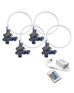 Oracle Buick Lucerne 06-11 Halo Kit - ColorSHIFT w/ Simple Controller - 1313-504