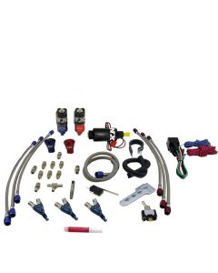Nitrous Express Three Cyl Piranha Nitrous Kit w/o Bottle - 60033-00P