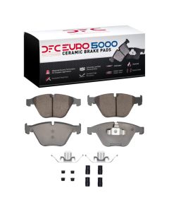 DFC 07-15 BMW X1 (USA/Canada) Front Euro 5000 Ceramic Brake Pads and Hardware Kit - 1600-1260-01