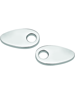 Chrome Fender Strut Plates - Kuryakyn 2577