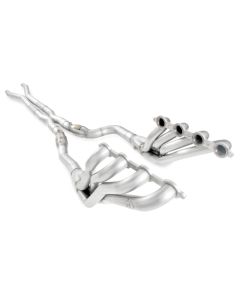 Stainless Works 2009-15 Cadillac CTS-V Headers 2in Primaries High-Flow Cats 3in Leads X-Pipe Factory - CTSV9HCAT