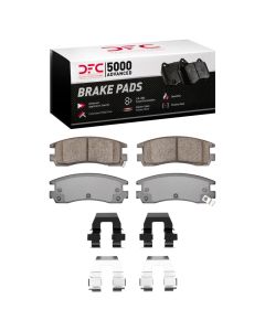 DFC 94-05 Buick Park Avenue Rear 5000 Advanced Ceramic Brake Pads and Hardware Kit - 1551-0714-01