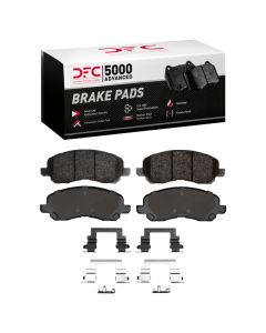 DFC 00-25 Chrysler Sebring Front 5000 Advanced Ceramic Brake Pads and Hardware Kit - 1551-0866-01