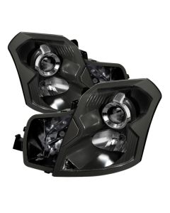 xTune Cadillac Cts 03-07 Crystal Headlights Halogen Model Only OEM HD-JH-CCTS03-BK - 9023798