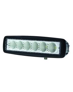 Hella Value Fit Mini 6in LED Light Bar - Flood Beam Pedestal - 357203001