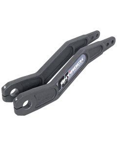 RockJock Antirock Forged Chromoly Sway Bar Arms 16.2in Long x 25 Spline Vertically Offset - RJ-252201-101
