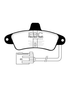EBC 95-00 Ford Contour 2.0 Greenstuff Rear Brake Pads - DP2965