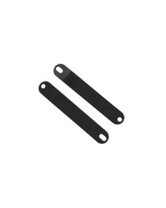 UMI Performance 82-92 GM F-Body K-Member Coilover Brackets - Black - 2401V-B