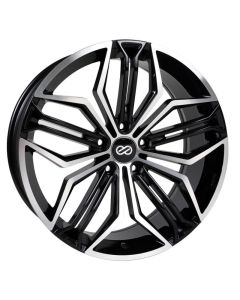 Enkei CUV 20x8 5x110 30mm Offset 72.6mm Bore Black Machined - 495-285-5130BKM