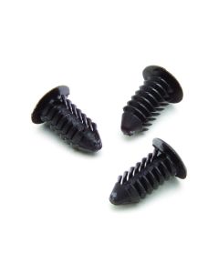 AutoMeter Black Ratchet Fasteners - 10 Pcs for Gauge Pods