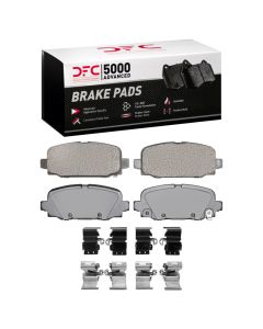 DFC 17-25 Jeep Compass Rear 5000 Advanced Ceramic Brake Pads and Hardware Kit - 1551-2081-01