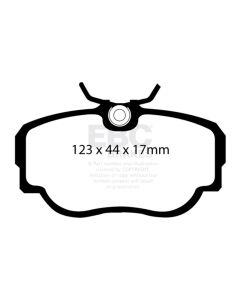 EBC 83-85 BMW 318 1.8 (E30) Redstuff Front Brake Pads - DP3779C
