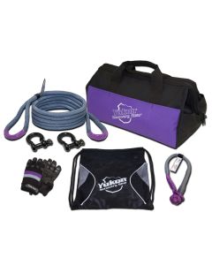 Yukon Recovery Gear Kit w/ 3/4in. Kinetic Rope Tow Strap - YRGKIT-2