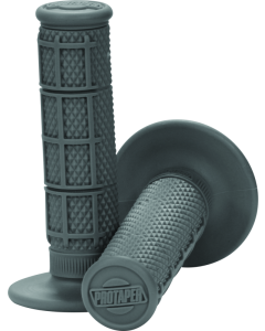 ProTaper Grey Waffle Grips - Durable & Comfortable