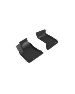3D MAXpider 12-21 Dodge Charger AWD Kagu 1st Row Floormats - Black - L1DG03311509