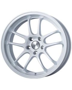 Enkei PF01EVO 18x10.5 15mm Offset 5x114.3 75mm Bore Pearl White Wheel Special Order / No Cancel - 489-8105-6515WP