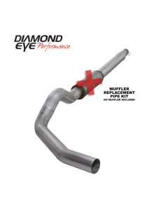 Diamond Eye KIT 5in CB MFLR RPLCMENT PIPE SGL AL: 94-97 FORD 7.3L F250/F350 PWRSTROKE - K5316A-RP