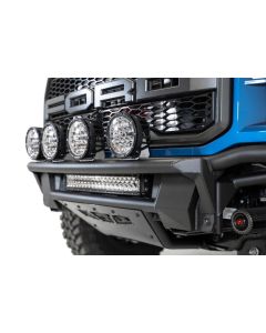 Addictive Desert Designs 17-20 Ford Raptor Pro Bolt-On Front Bumper - Hammer Black - L1157021701NA